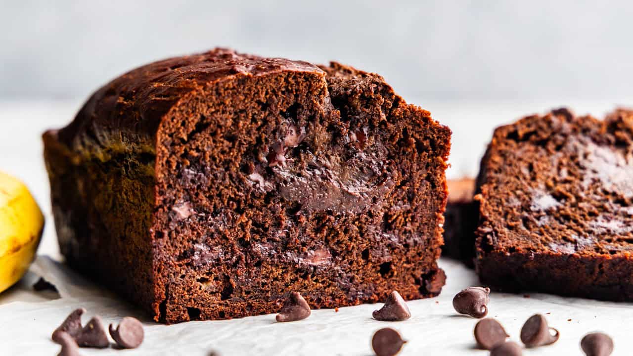 Double Chocolate Banana Bread – Stay Home Chef